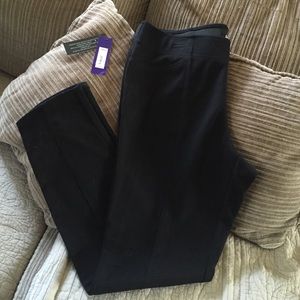 Black stretch pants