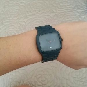 Steel blue Nixon watch