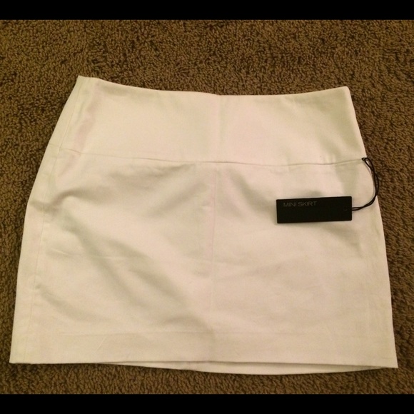 White skirt