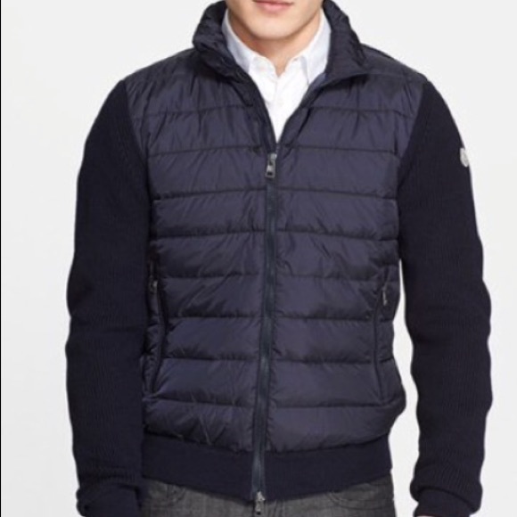 BRAND NEW men's moncler down sweater jacket!!!