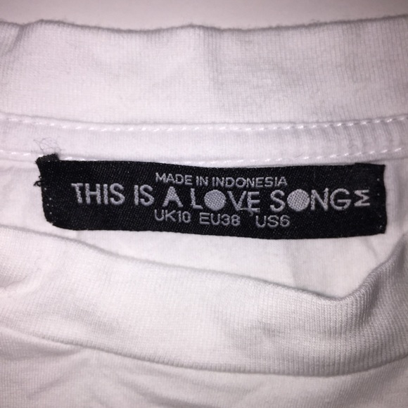 THIS IS A LOVE SONG Muscle Tee - Picture 3 of 4