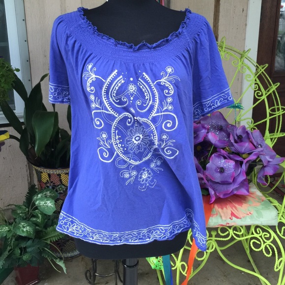 Violet top