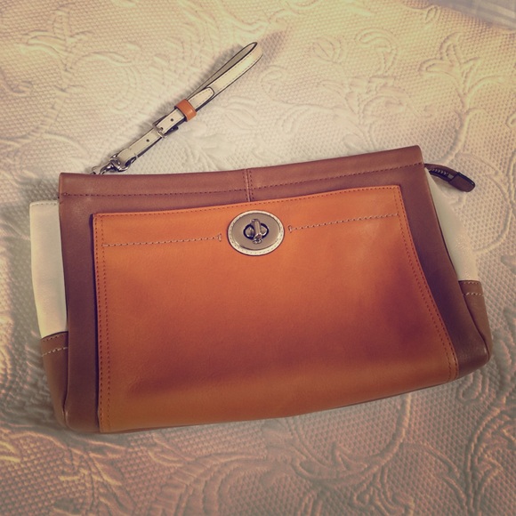 Leather clutch