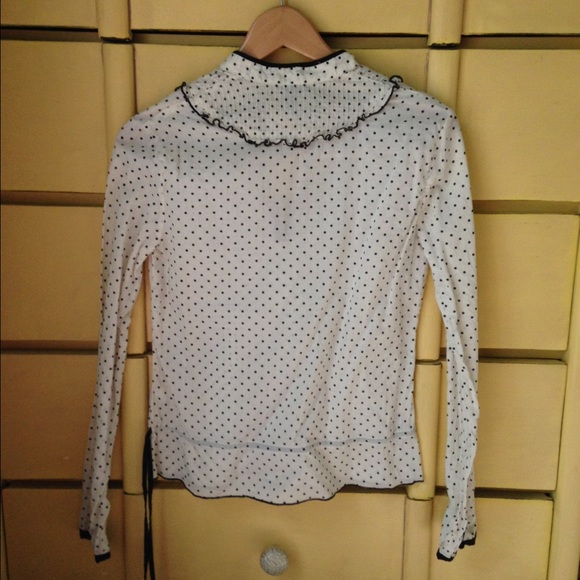 Lucky Brand polka dot blouse - Picture 4 of 4