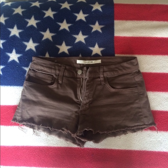 Joes brown shorts. Perfect condition. Amazing