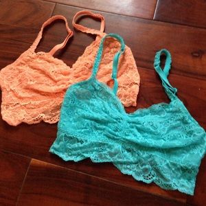 Lot of 2 Victoria's Secret Bralettes
