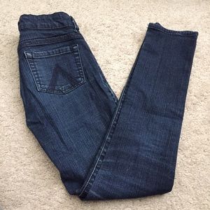 2 Delia's Low Rise Skinny Jeans