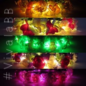 LED FLOWER CROWNS