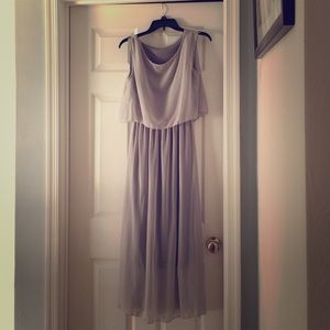S/m gray maxi