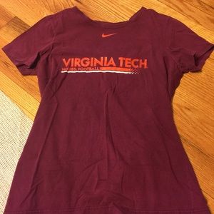 Virginia Tech Hokies shirt.