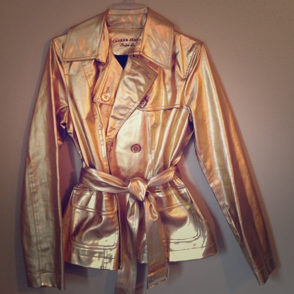 Gold Ralph Lauren jacket