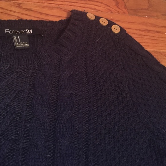 Navy sweater - Picture 2 of 2