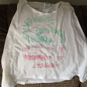San diego white VS pink tank top