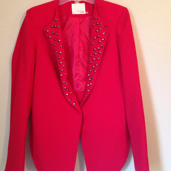 Red mustard seed blazer