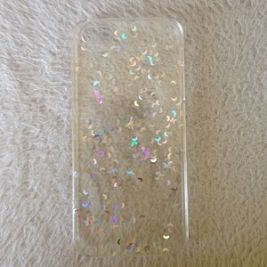 clear moon iphone 5/5s case