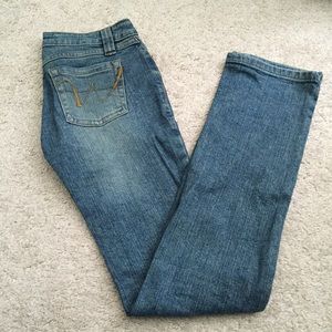 Low Rise Boot Cut Jeans