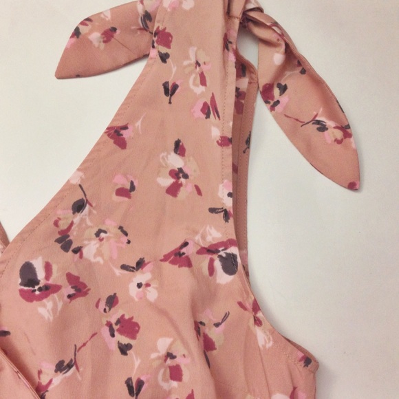 Blush pink floral dress