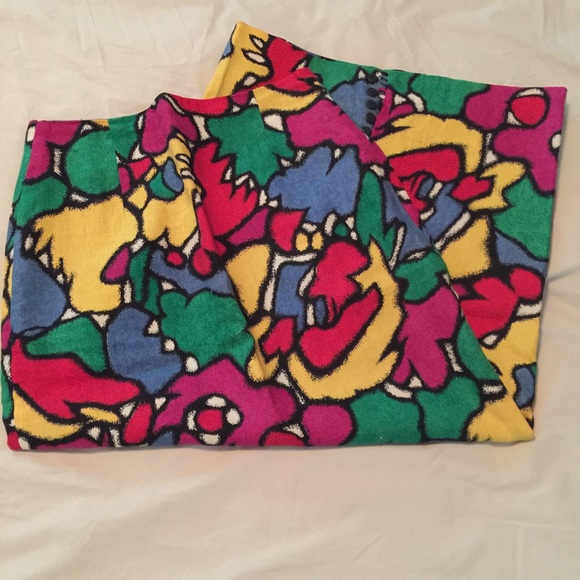 Forenza Dresses & Skirts - Forenza Vintage Funky Long Pencil Skirt 4