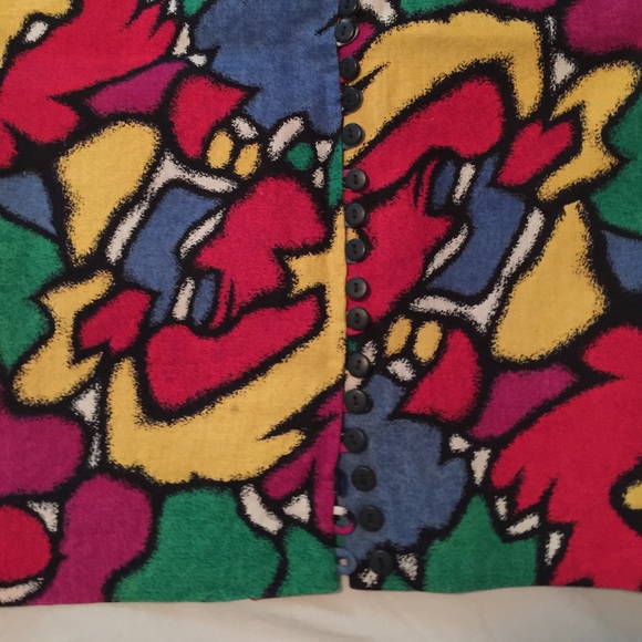 Forenza Vintage Funky Long Pencil Skirt 4 - Picture 2 of 3