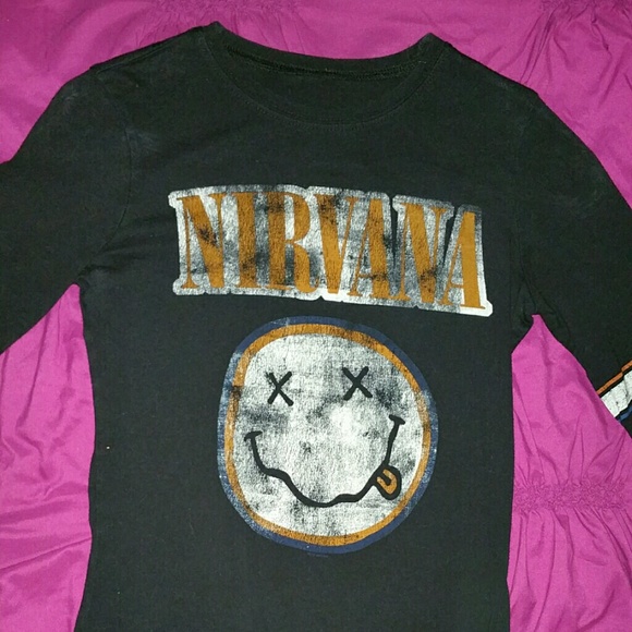 Nirvana band tee
