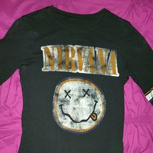 Nirvana band tee
