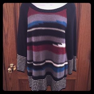 Multicolored Daytrip sweater from Buckle!!