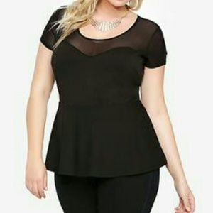 Black Peplum from Torrid
