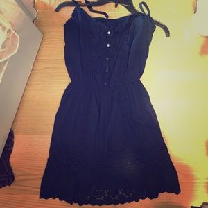 Abercrombie & Fitch navy blue dress