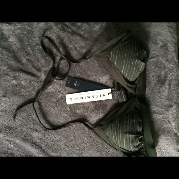 Vitamin A Rothko bikini top sz med & sz sm bottom.