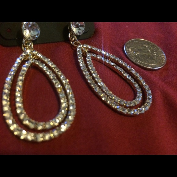 Good and crystal earrings
