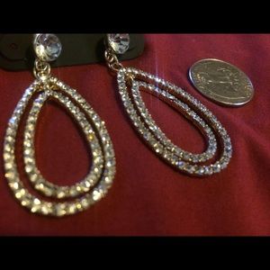 Good and crystal earrings