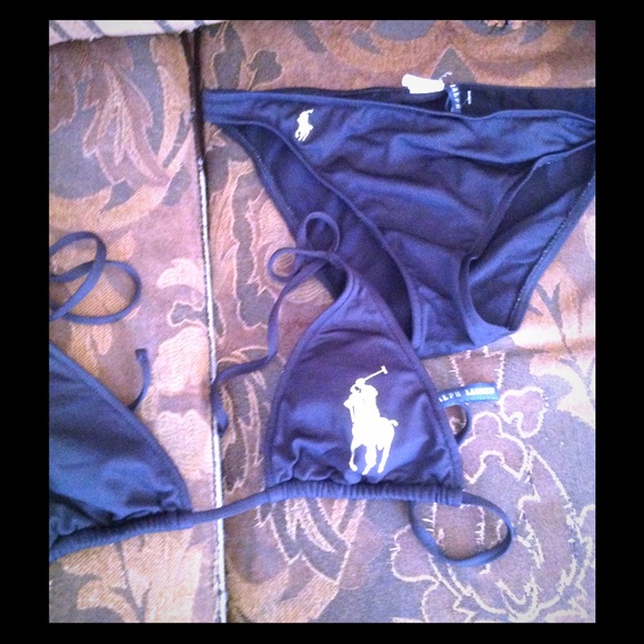 Big pony Ralph Lauren bikini size small