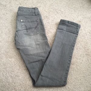 Grey Skinny Jeans - Size 0R