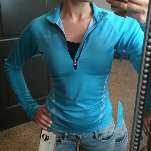 ✂️PRICE CUT✂️Teal pearl Izumi long sleeve top XS