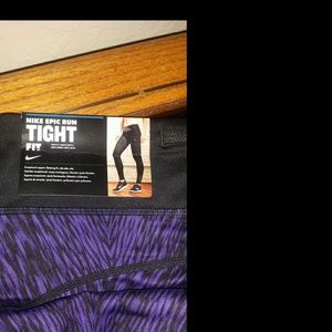 Nike Women's Epic Run Tights Pants Full length