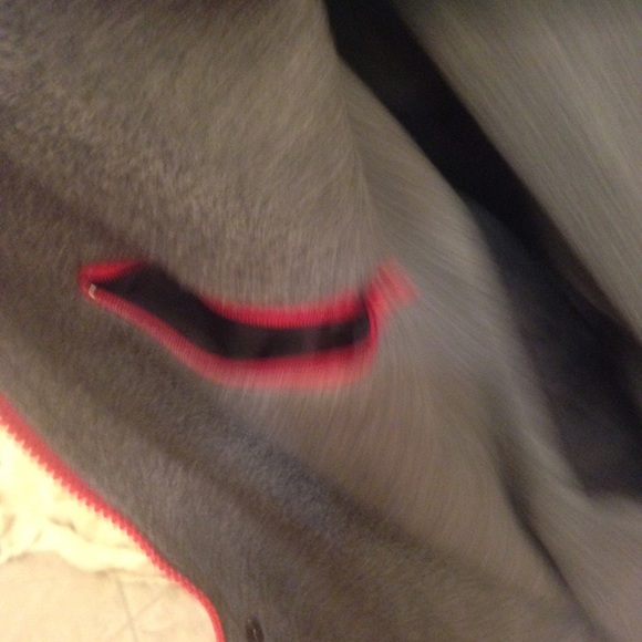 Thick Red Coat - Picture 2 of 3