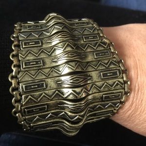 Free People bracelet antique brass look  Nwot