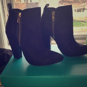 Black booties