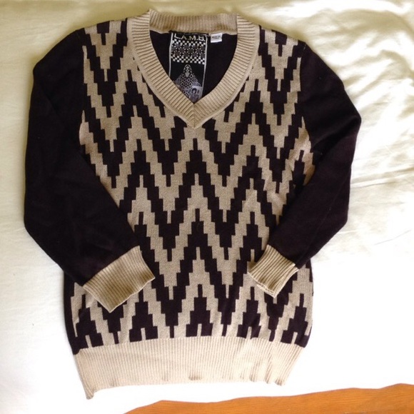 Patterned sweater