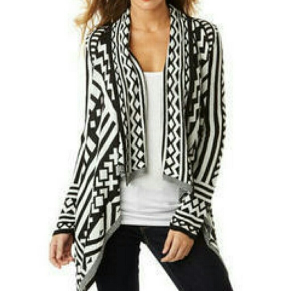 Tribal/aztec cardigain