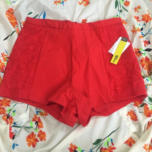 Charlotte Russe High waisted shorts new with tags