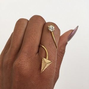 Golden Arrow Ring
