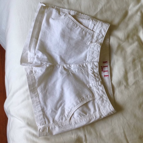 White shorts