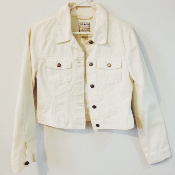 White Denim Jacket **REDUCED PRICE