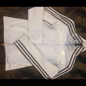 Adidas Light blue work out shirt