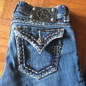 Miss Me distressed boot cut jeans
