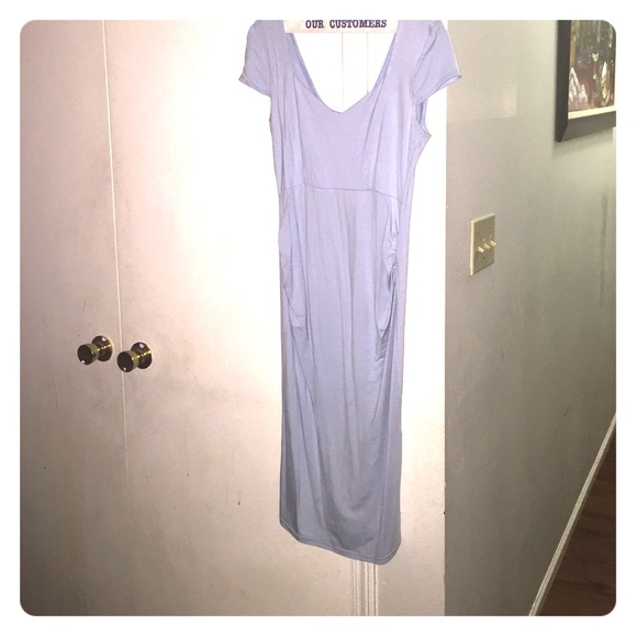 Asos Baby Blue Maternity Dress