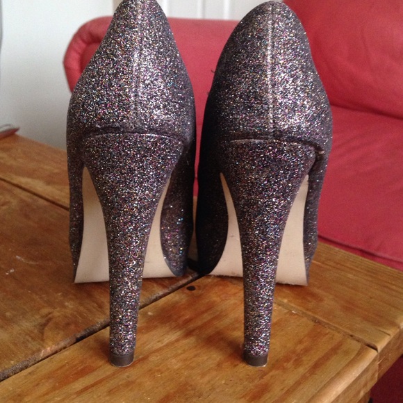 Steve Madden Glitter Sparkly Heels - Picture 4 of 4