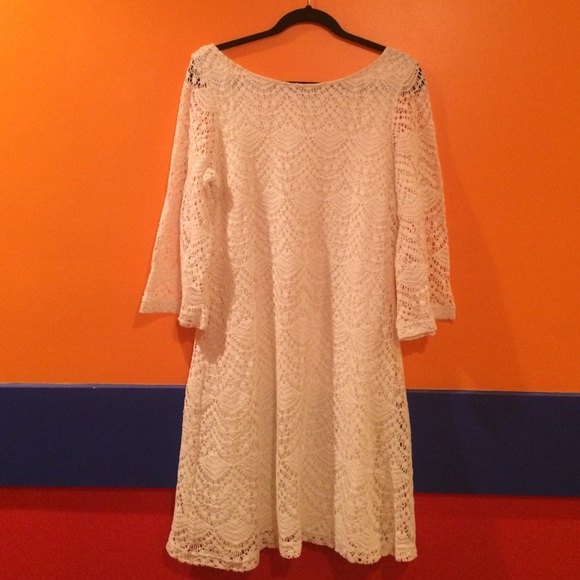 Ivory Laced dress