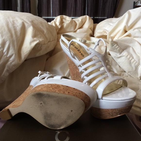 Bebe Platform Sandals - Picture 3 of 8
